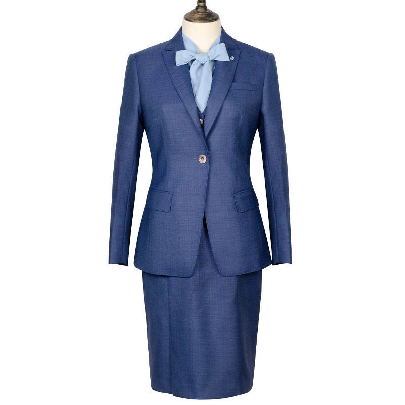 寶馬4S店銷售員工作制服定制款式圖片