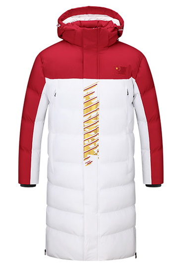 國家隊(duì)運(yùn)動(dòng)員加厚棉服定制款式圖片